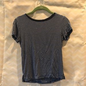 Blue strip T shirt